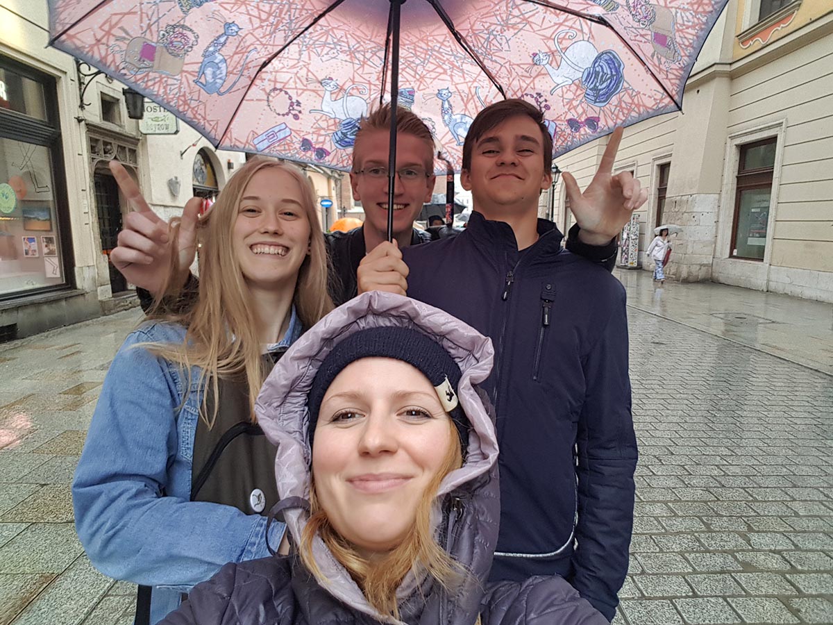 Multimedia: Relacja ze współpracy ZS nr 1 w Rzeszowie i Gimnazjum im. Jana Pawła II w Wilnie